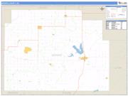 Morris County, KS <br /> Wall Map <br /> Zip Code <br /> Basic Style 2025 Map