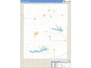 Osage County, KS <br /> Wall Map <br /> Zip Code <br /> Basic Style 2025 Map