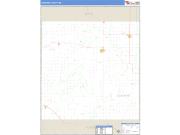 Osborne County, KS <br /> Wall Map <br /> Zip Code <br /> Basic Style 2025 Map
