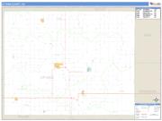 Ottawa County, KS <br /> Wall Map <br /> Zip Code <br /> Basic Style 2025 Map