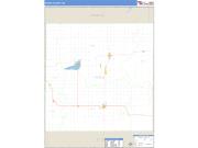 Rooks County, KS <br /> Wall Map <br /> Zip Code <br /> Basic Style 2025 Map