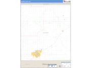 Seward County, KS <br /> Wall Map <br /> Zip Code <br /> Basic Style 2025 Map