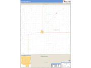 Stevens County, KS <br /> Wall Map <br /> Zip Code <br /> Basic Style 2025 Map