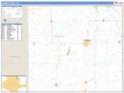 Sumner County, KS <br /> Wall Map <br /> Zip Code <br /> Basic Style 2025 Map