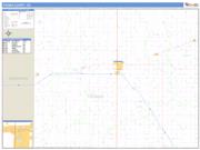 Thomas County, KS <br /> Wall Map <br /> Zip Code <br /> Basic Style 2025 Map
