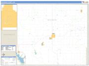 Woodson County, KS <br /> Wall Map <br /> Zip Code <br /> Basic Style 2025 Map