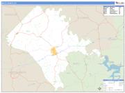 Bath County, KY <br /> Wall Map <br /> Zip Code <br /> Basic Style 2025 Map