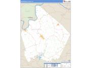 Breckinridge County, KY <br /> Wall Map <br /> Zip Code <br /> Basic Style 2025 Map