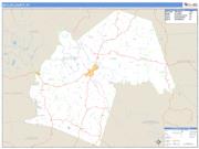 Butler County, KY <br /> Wall Map <br /> Zip Code <br /> Basic Style 2025 Map