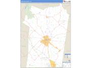 Christian County, KY <br /> Wall Map <br /> Zip Code <br /> Basic Style 2025 Map