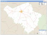 Fleming County, KY <br /> Wall Map <br /> Zip Code <br /> Basic Style 2025 Map
