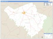 Fleming County, KY <br /> Wall Map <br /> Zip Code <br /> Basic Style 2024 Map