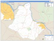 Greenup County, KY <br /> Wall Map <br /> Zip Code <br /> Basic Style 2025 Map
