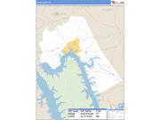 Lyon County, KY <br /> Wall Map <br /> Zip Code <br /> Basic Style 2025 Map