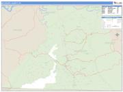 McCreary County, KY <br /> Wall Map <br /> Zip Code <br /> Basic Style 2025 Map