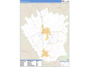 Madison County, KY <br /> Wall Map <br /> Zip Code <br /> Basic Style 2025 Map