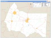 Marion County, KY <br /> Wall Map <br /> Zip Code <br /> Basic Style 2025 Map