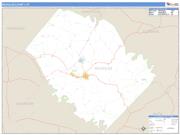 Nicholas County, KY <br /> Wall Map <br /> Zip Code <br /> Basic Style 2025 Map