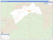 Owsley County, KY <br /> Wall Map <br /> Zip Code <br /> Basic Style 2025 Map