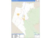 Rockcastle County, KY <br /> Wall Map <br /> Zip Code <br /> Basic Style 2025 Map