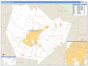 Warren County, KY <br /> Wall Map <br /> Zip Code <br /> Basic Style 2025 Map