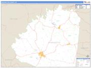 Washington County, KY <br /> Wall Map <br /> Zip Code <br /> Basic Style 2025 Map