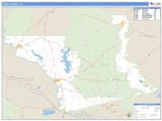 Grant County, LA <br /> Wall Map <br /> Zip Code <br /> Basic Style 2025 Map
