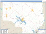 Union County, LA <br /> Wall Map <br /> Zip Code <br /> Basic Style 2025 Map