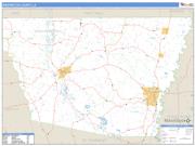 Washington County, LA <br /> Wall Map <br /> Zip Code <br /> Basic Style 2025 Map