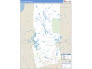 Piscataquis County, ME <br /> Wall Map <br /> Zip Code <br /> Basic Style 2025 Map