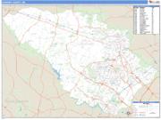 Howard County, MD <br /> Wall Map <br /> Zip Code <br /> Basic Style 2025 Map