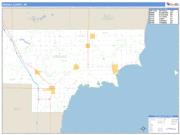 Arenac County, MI <br /> Wall Map <br /> Zip Code <br /> Basic Style 2025 Map
