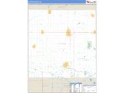 Clinton County, MI <br /> Wall Map <br /> Zip Code <br /> Basic Style 2025 Map
