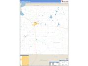 Kalkaska County, MI <br /> Wall Map <br /> Zip Code <br /> Basic Style 2025 Map