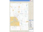 Kent County, MI <br /> Wall Map <br /> Zip Code <br /> Basic Style 2025 Map