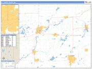 St. Joseph County, MI <br /> Wall Map <br /> Zip Code <br /> Basic Style 2025 Map