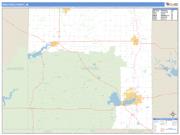 Wexford County, MI <br /> Wall Map <br /> Zip Code <br /> Basic Style 2025 Map