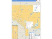 Anoka County, MN <br /> Wall Map <br /> Zip Code <br /> Basic Style 2025 Map