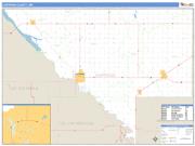 Chippewa County, MN <br /> Wall Map <br /> Zip Code <br /> Basic Style 2025 Map
