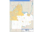 Dakota County, MN <br /> Wall Map <br /> Zip Code <br /> Basic Style 2025 Map
