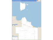 Lake of the Woods County, MN <br /> Wall Map <br /> Zip Code <br /> Basic Style 2025 Map