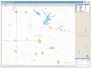 Murray County, MN <br /> Wall Map <br /> Zip Code <br /> Basic Style 2025 Map