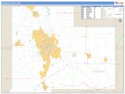Olmsted County, MN <br /> Wall Map <br /> Zip Code <br /> Basic Style 2025 Map