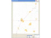 Pipestone County, MN <br /> Wall Map <br /> Zip Code <br /> Basic Style 2025 Map