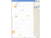 Wadena County, MN <br /> Wall Map <br /> Zip Code <br /> Basic Style 2025 Map