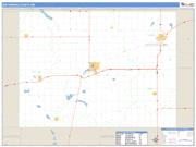 Watonwan County, MN <br /> Wall Map <br /> Zip Code <br /> Basic Style 2025 Map