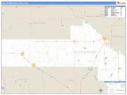 Yellow Medicine County, MN <br /> Wall Map <br /> Zip Code <br /> Basic Style 2025 Map