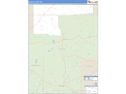 Benton County, MS <br /> Wall Map <br /> Zip Code <br /> Basic Style 2025 Map