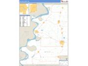 Bolivar County, MS <br /> Wall Map <br /> Zip Code <br /> Basic Style 2025 Map