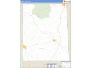 Greene County, MS <br /> Wall Map <br /> Zip Code <br /> Basic Style 2025 Map